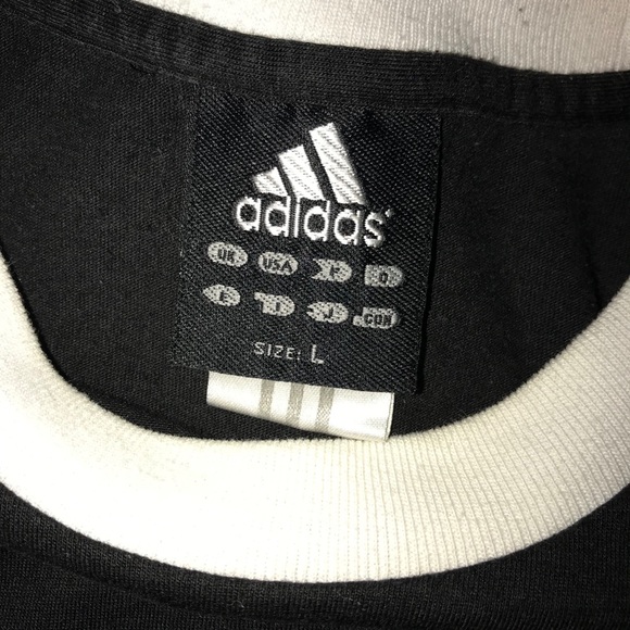 Adidas 3-Stripes Essential Classic Logo T-Shirt - Picture 4 of 4